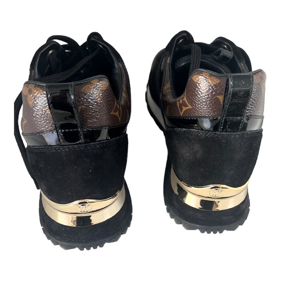 Louis Vuitton Black Run Away Sneaker SZ 38 - Picture 6 of 6